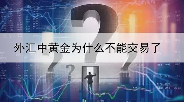 外汇中黄金为什么不能交易了