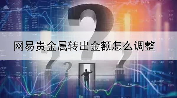 网易贵金属转出金额怎么调整